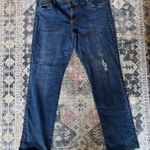 Kut from the Kloth Dark Blue Straight Leg Jeans